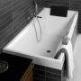 Ванна прямоугольная VILLEROY&BOCH SQUARO 170*75см, в комплекте с ножками, UBQ170SQR2V-01