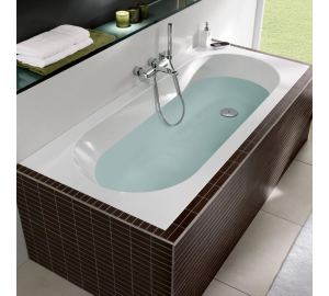Ванная квариловая прямоугольная VILLEROY & BOCH Oberon 170х75 + ножки U99740000 (UBQ170OBE2V-01)