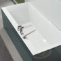 Ванная квариловая прямоугольная VILLEROY&BOCH SQUARO EDGE 12 180*80см с ножками и сливом-переливом UBQ180SQE2DV-01
