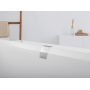 Ванная квариловая прямоугольная VILLEROY&BOCH SQUARO EDGE 12 180*80см с ножками и сливом-переливом UBQ180SQE2DV-01