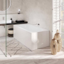 Ванна кварилова прямокутна VILLEROY & BOCH Oberon 180x80см UBQ180OBE2V-01 + ніжки U99740000