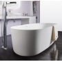 Ванна VOLLE отдельностоящая каменная Solid surface 1680*800*530 мм, 12-40-036