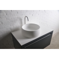 Раковина накладная VOLLE Solid surface, 13-40-468