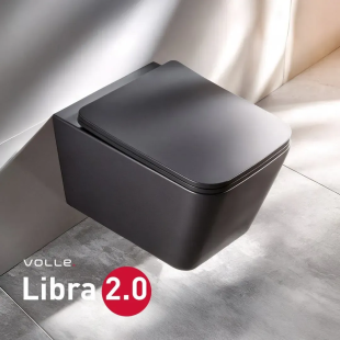 Унитаз подвесной Volle LIBRA 2.0 с сидением duroplast, de la noche 1321.001004