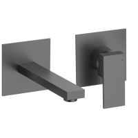 Смеситель для раковины VOLLE PARDO pistola gris, скрытый монтаж, 1548.010306