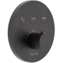 Душевая система скрытого монтажа с термостатом  Imprese KUCERA Click, Черный t04803410SBC
