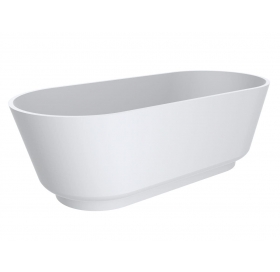 Окремостояча ванна зі штучного каменю MIRAGGIO SIENA MIRASOFT 180x80 0001031