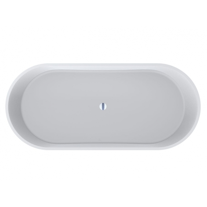 Окремостояча ванна зі штучного каменю MIRAGGIO SIENA MIRASOFT 180x80 0001031