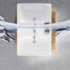 Змішувач для раковини Grohe QuickFix Dice S-Size 1018560000 з донним клапаном