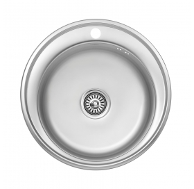 Кухонная мойка Kroner KRP Satin – 510 (0.6 мм) CV022769