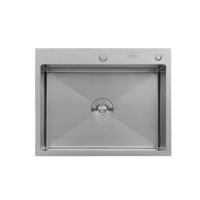 Кухонна мийка Kroner KRP Gebürstet - 6350HM (3.0/1.0 мм) CV031452