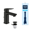 Змішувач для раковини Grohe QuickFix Dice S-Size 1018562430 з донним клапаном