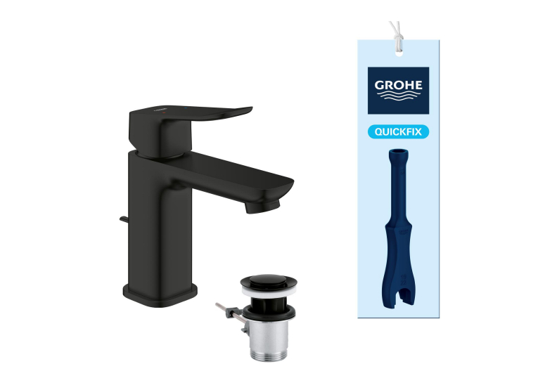 Змішувач для раковини Grohe QuickFix Dice S-Size 1018562430 з донним клапаном