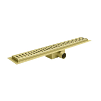 Душовий трап із нержавіючої сталі SUS304 Koer FD35-70x600-Brushed Gold (AC0717)