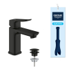 Смеситель для раковины Grohe QuickFix Dice S-Size 1018572430 с донным клапаном