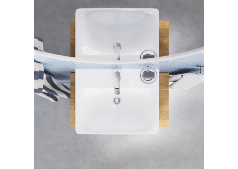Змішувач для раковини Grohe QuickFix Dice M-Size 1018320000 з донним клапаном