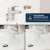 Змішувач для раковини Grohe QuickFix Dice M-Size 1018320000 з донним клапаном