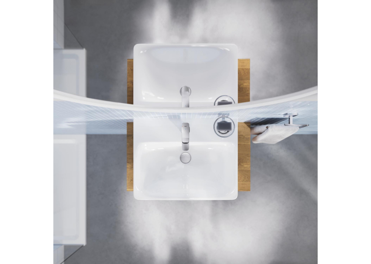 Змішувач для раковини Grohe QuickFix Dice ES S-Size 1018610000 з донним клапаном