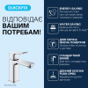 Змішувач для раковини Grohe QuickFix Dice ES S-Size 1018610000 з донним клапаном