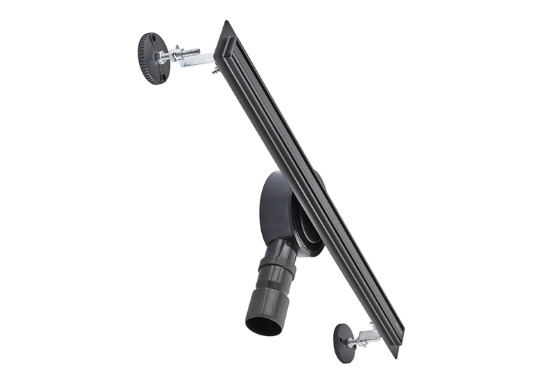 Душовий трап з нерж. сталі SUS304 Mixxus Drain-05-60-Slim Black (30x600 мм) (Чорний) (MI6169)