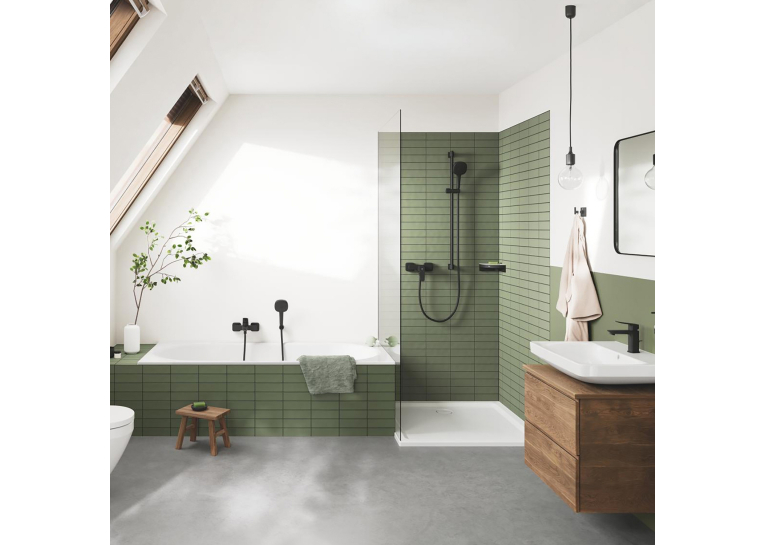 Змішувач для раковини Grohe QuickFix Dice M-Size 1018322430 з донним клапаном