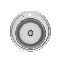 Кухонна мийка Kroner KRP Satin - 490 (0.8 мм) Satin-49008180