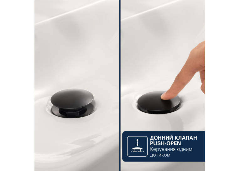 Змішувач для раковини Grohe QuickFix Dice ES S-Size 1018612430 з донним клапаном