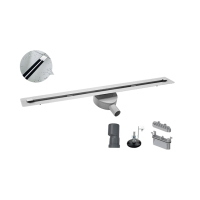 Душевой трап "Тонкий" из нержавеющей стали SUS304 Koer FD07-20x600-Slender (KR5135)