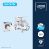 Смеситель для ванны Grohe QuickFix Dice 1018720000