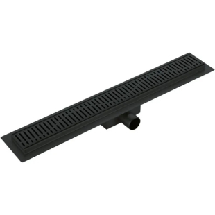 Душовий трап із нержавіючої сталі SUS304 Koer FD35-70x900-Black (KR4749)