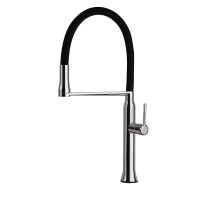 Змішувач для кухні Ramon Soler KITCHEN з гнучким висувним шлангом, хром (386801MA38E303484)