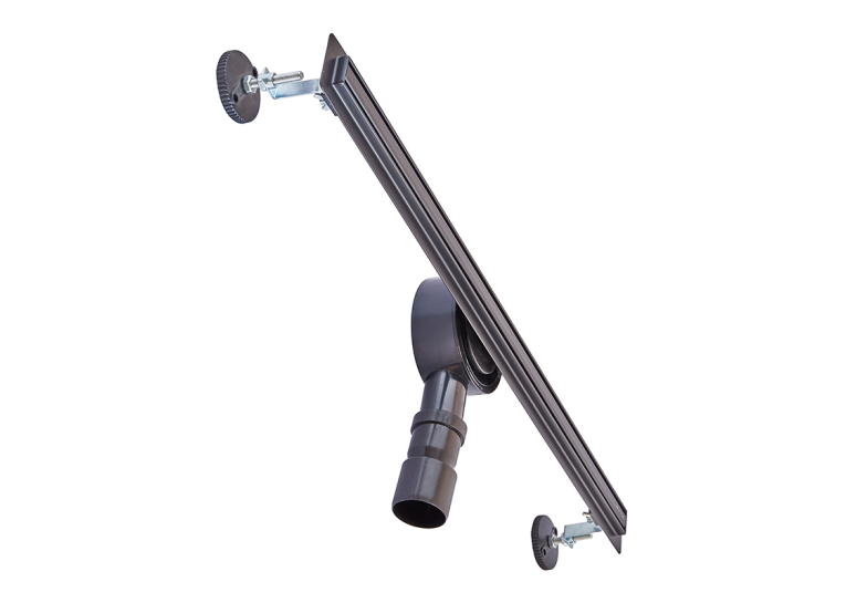 Душовий трап з нерж. сталі SUS304 Mixxus Drain-05-70-Slim Black (30x700 мм) (Чорний) (MI6170)