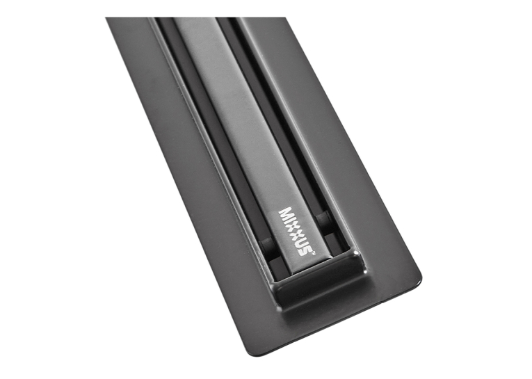 Душовий трап з нерж. сталі SUS304 Mixxus Drain-05-70-Slim Black (30x700 мм) (Чорний) (MI6170)