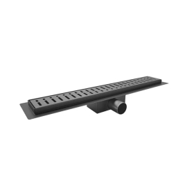 Душовий трап із нержавіючої сталі SUS304 Koer FD35-70x900-Graphite (KR5144)