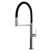Змішувач для кухні Ramon Soler KITCHEN з гнучким висувним шлангом, хром (388801MA38E303469)