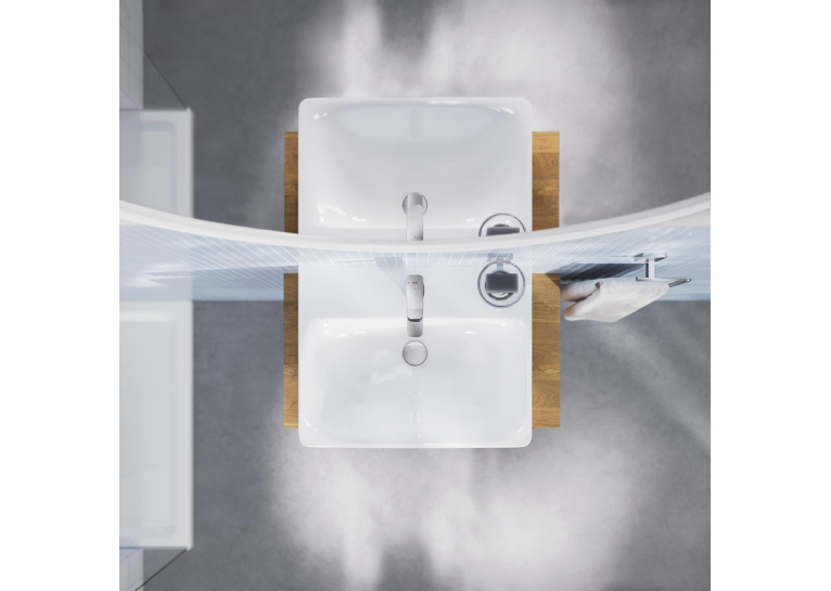 Змішувач для раковини Grohe QuickFix Dice ES M-Size 1018360000 з донним клапаном