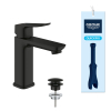 Смеситель для раковины Grohe QuickFix Dice ES M-Size 1018362430 с донным клапаном