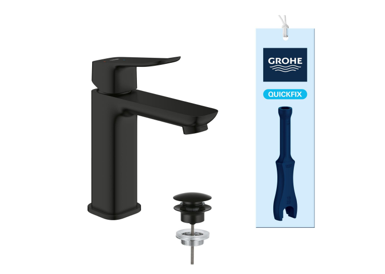 Смеситель для раковины Grohe QuickFix Dice ES M-Size 1018362430 с донным клапаном