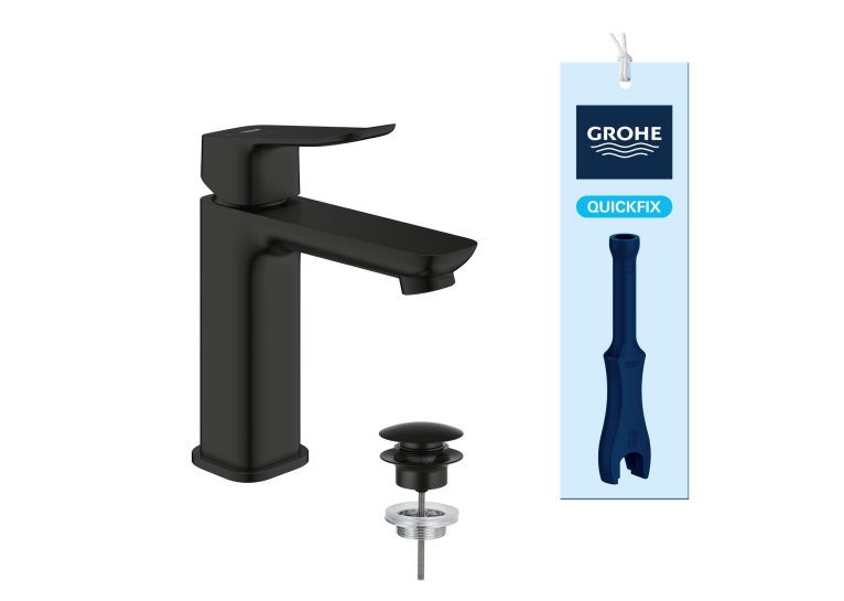 Смеситель для раковины Grohe QuickFix Dice ES M-Size 1018362430 с донным клапаном