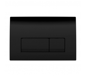 Кнопка змиву Geberit Delta 50, чорний пластик глянцевий 115.105.DW.1 (115.119.DW.1)