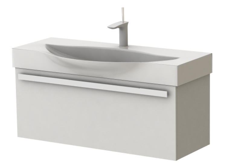 Тумба Botticelli Sorizo Sr-105 з умивальником LYRA-100