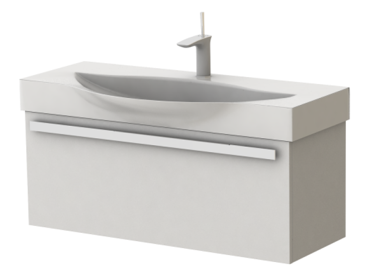 Тумба Botticelli Sorizo Sr-105 з умивальником LYRA-100