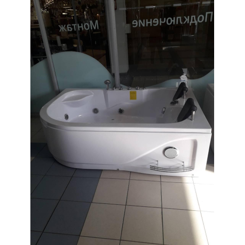 Ванна IRIS TLP-631R кутова права з гідромасажем 180*120*66 см