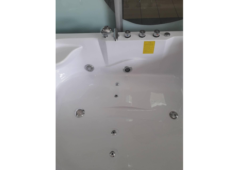 Ванна IRIS TLP-631R кутова права з гідромасажем 180*120*66 см