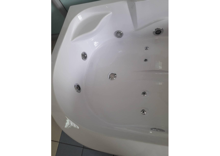 Ванна IRIS TLP-631R кутова права з гідромасажем 180*120*66 см