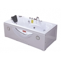 Ванна IRIS TLP-633-G прямокутна з гідромасажем 168*85*66 мм