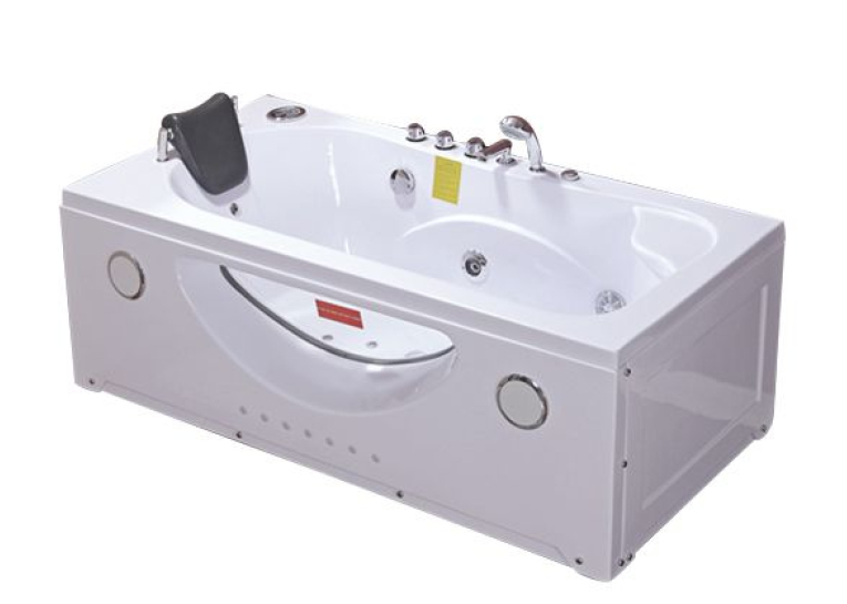 Ванна IRIS TLP-633-G прямокутна з гідромасажем 168*85*66 мм