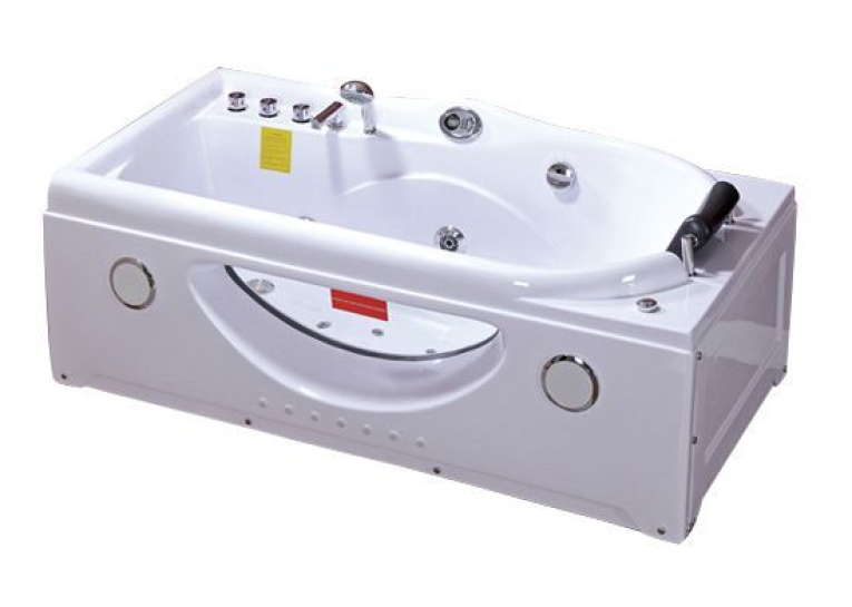 Ванна IRIS TLP-634-G прямоугольная с гидромассажем 168*85*66 мм