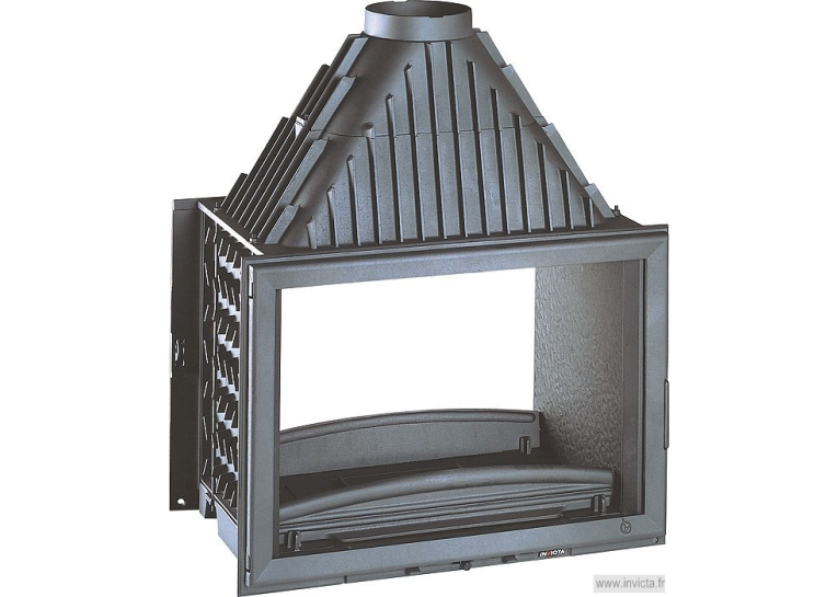 Піч-камін INVICTA 800 Grande Vision Double Face Антрацит 6282-44