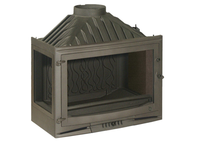 Піч-камін INVICTA 700 Selenic ліве бокове скло Антрацит 9769-71